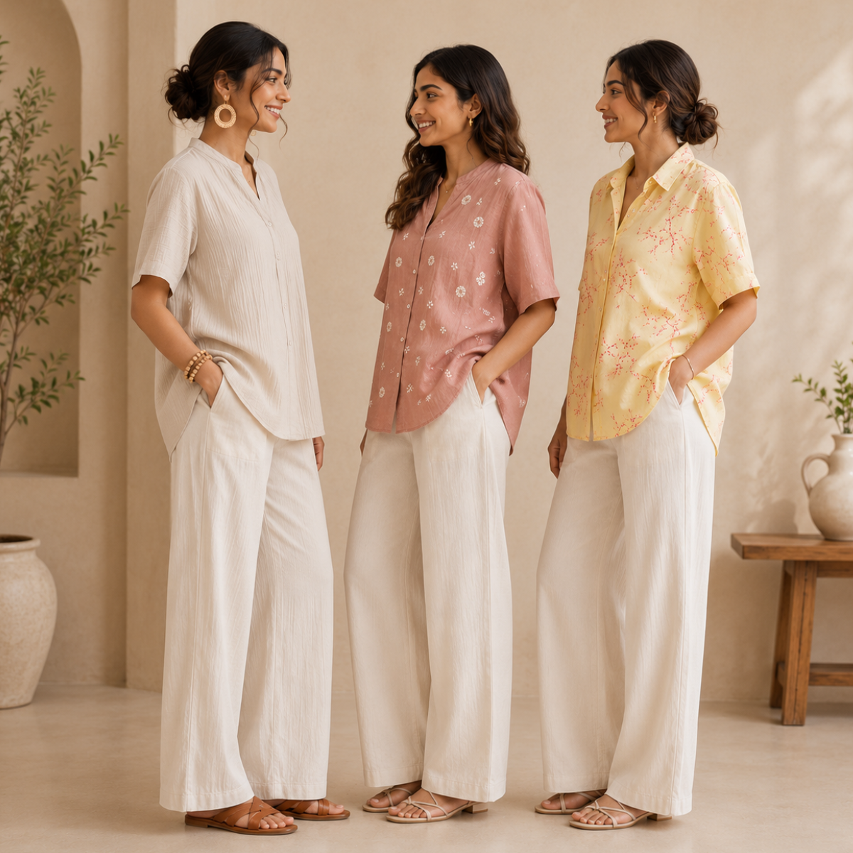 3 Women's Linen Wear Collection ( L4 )