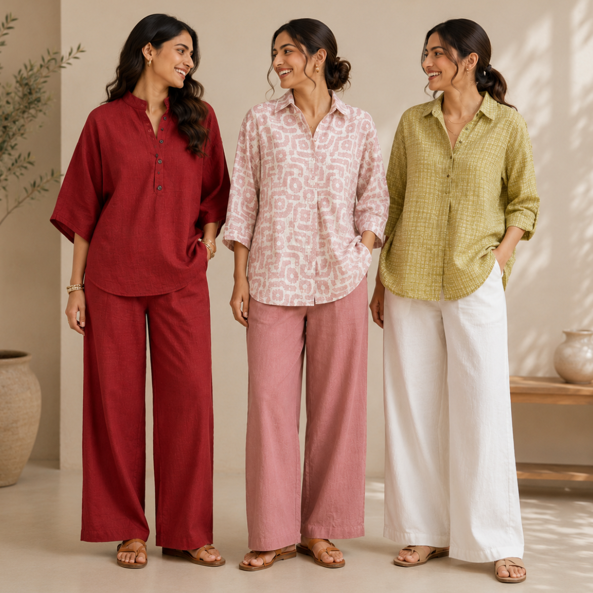3 Women's Linen Wear Collection ( L5 )