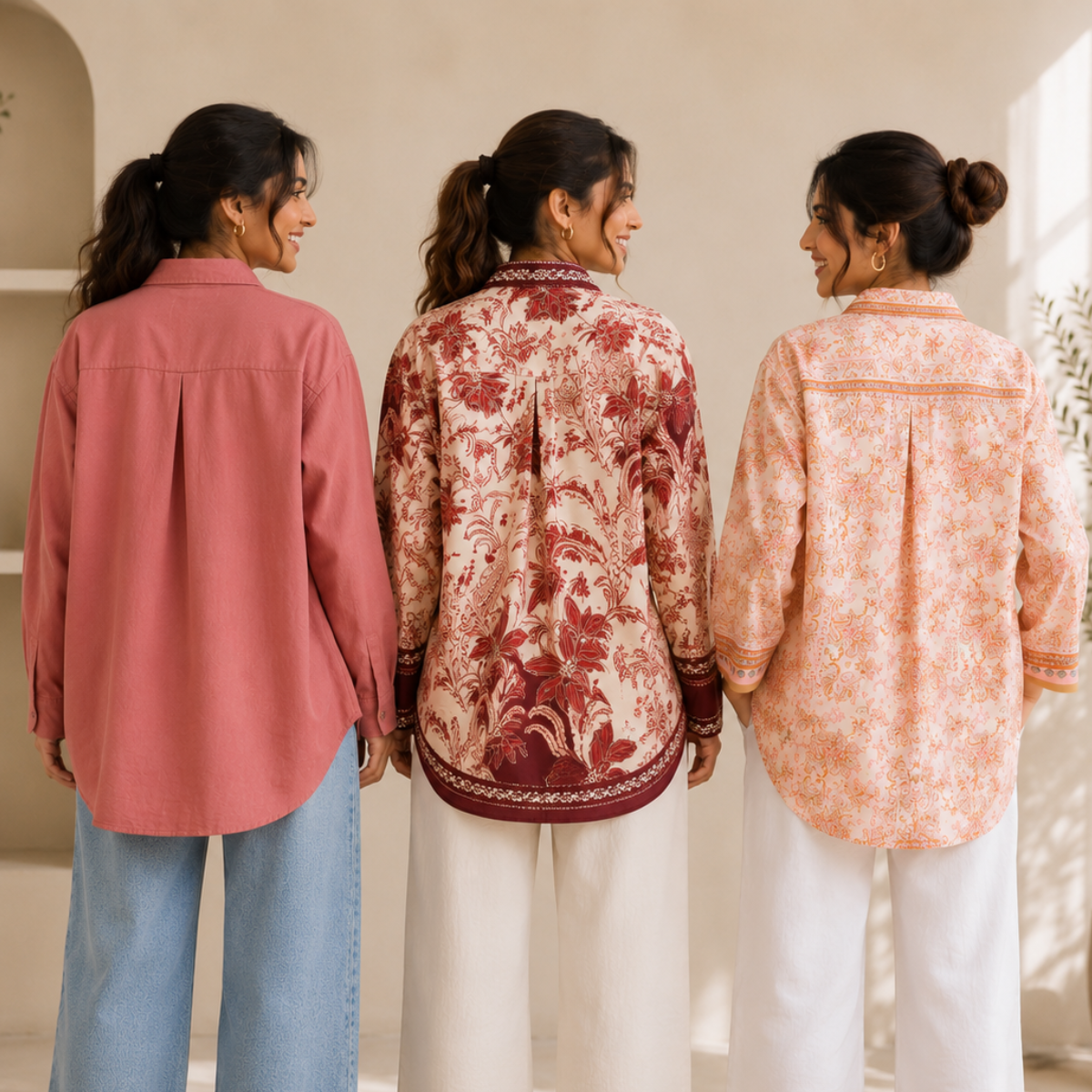 3 Casual Long Shirts ( S5 )