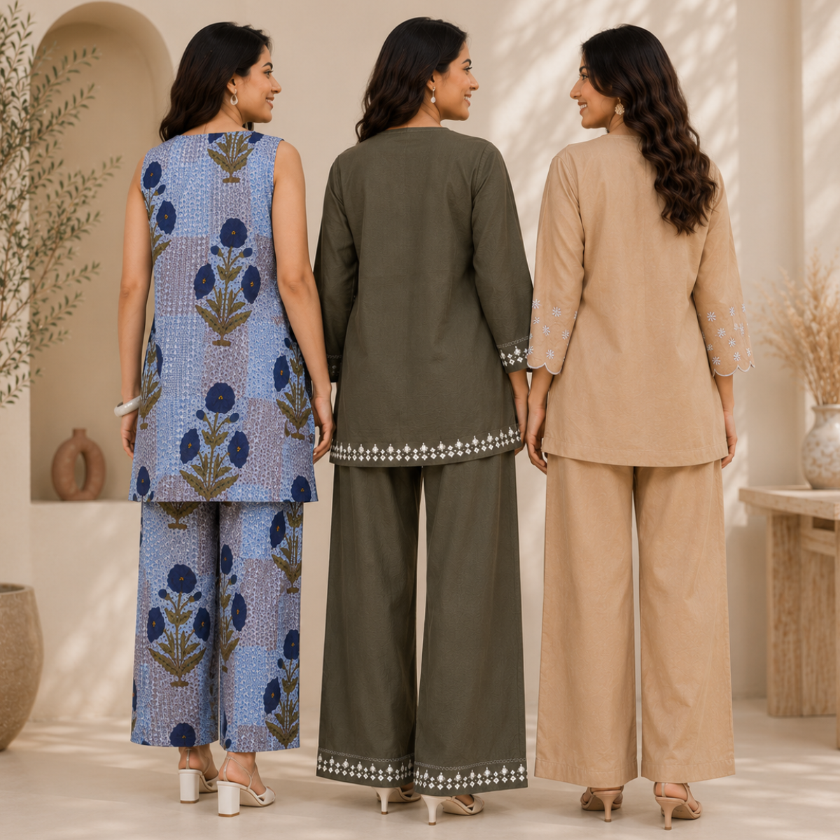 3 Women's Co-Ord Set for Everyday Style ( C5 )