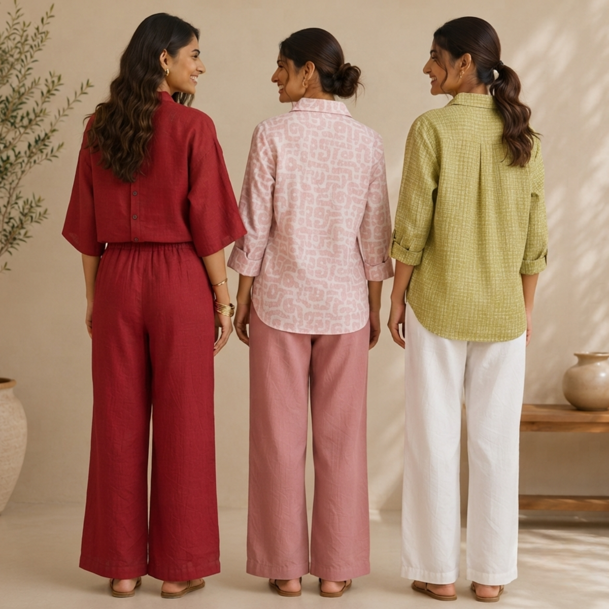3 Women's Linen Wear Collection ( L5 )