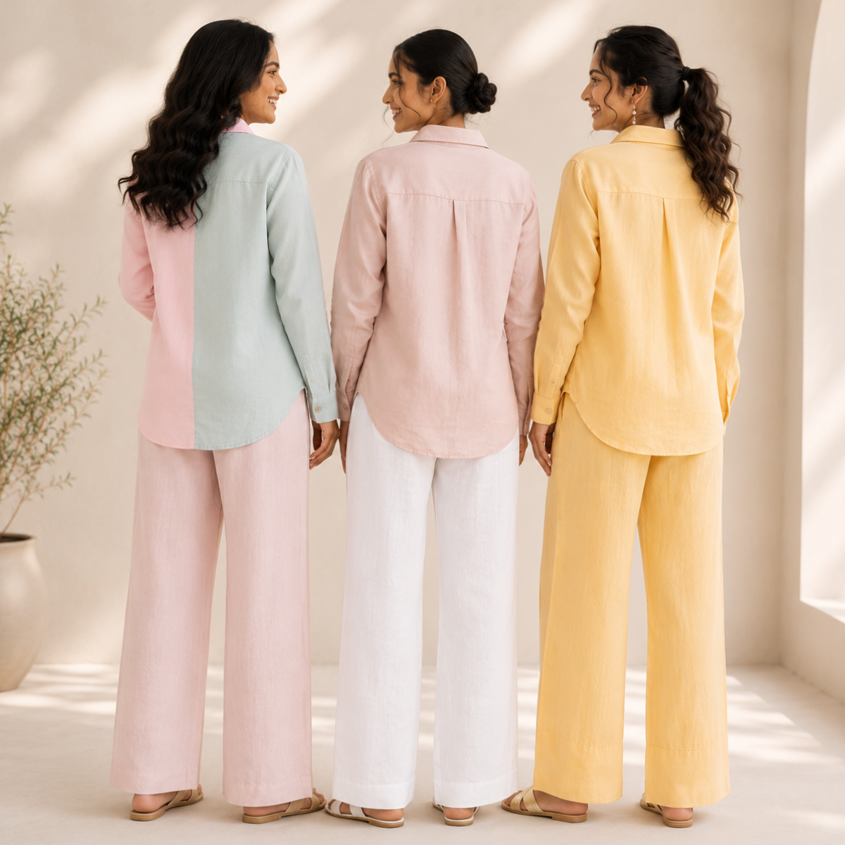3 Women's Linen Wear Collection ( L6 )