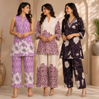 3 Women's Co-Ord Set for Everyday Style ( C7 )