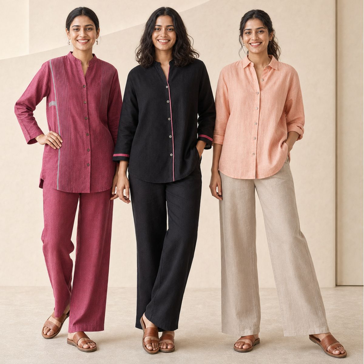 3 Women's Linen Wear Collection ( L7 )