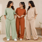 Women's Daily Wear T-Shirt with Trouser ( T1 )