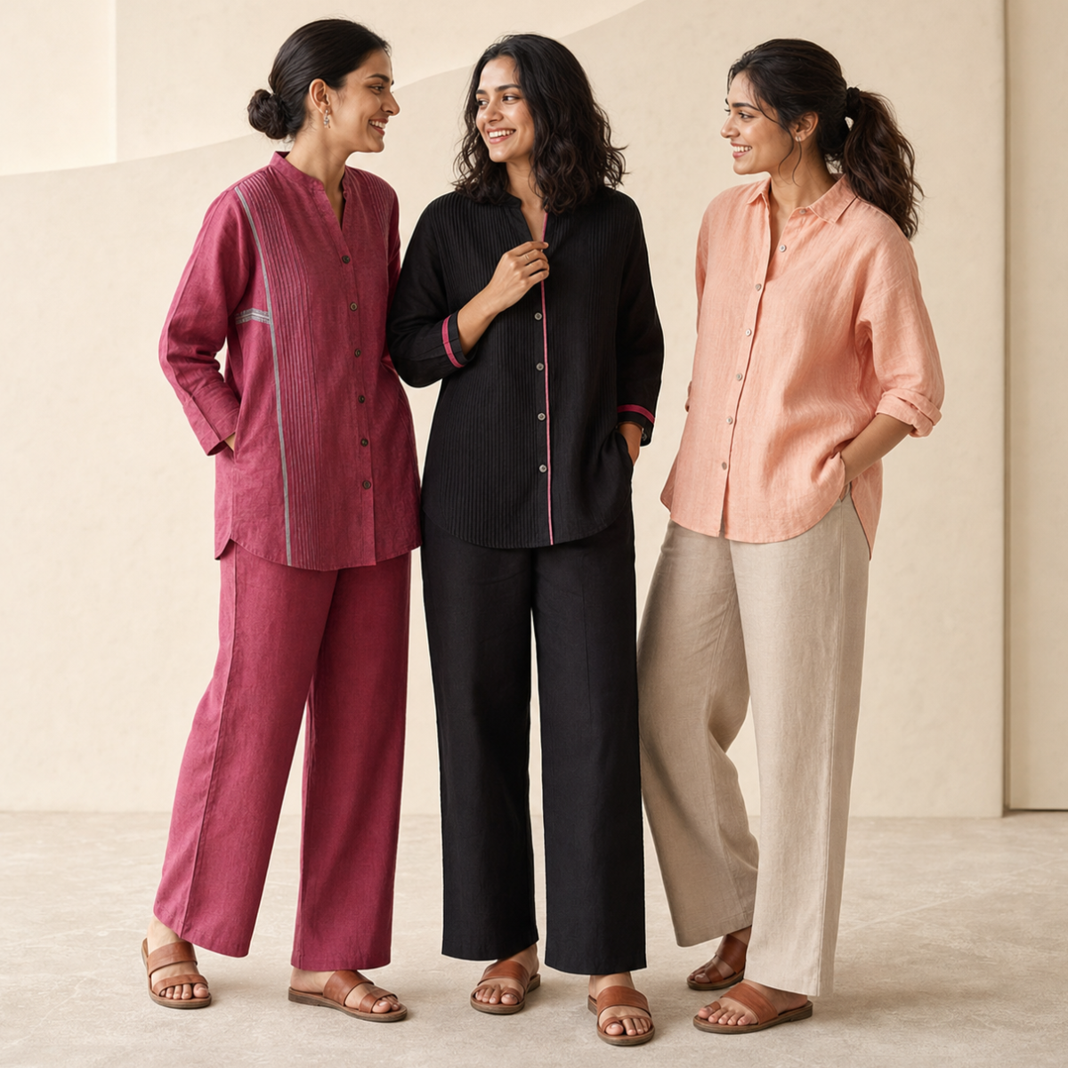 3 Women's Linen Wear Collection ( L7 )