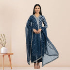 3 Cotton Kurtis with Pant & Dupatta |C-07