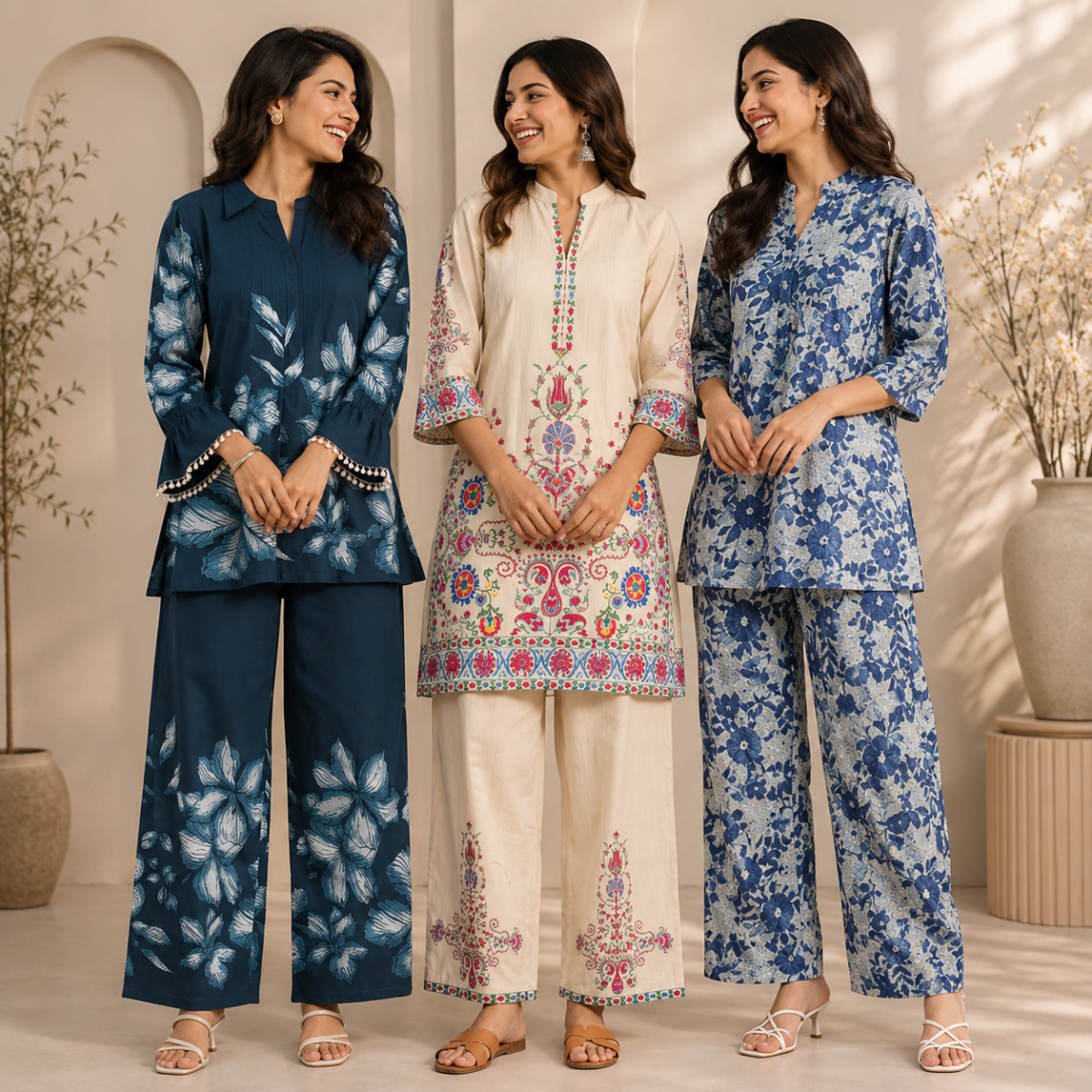 3 Women's Co-Ord Set for Everyday Style ( C8 )