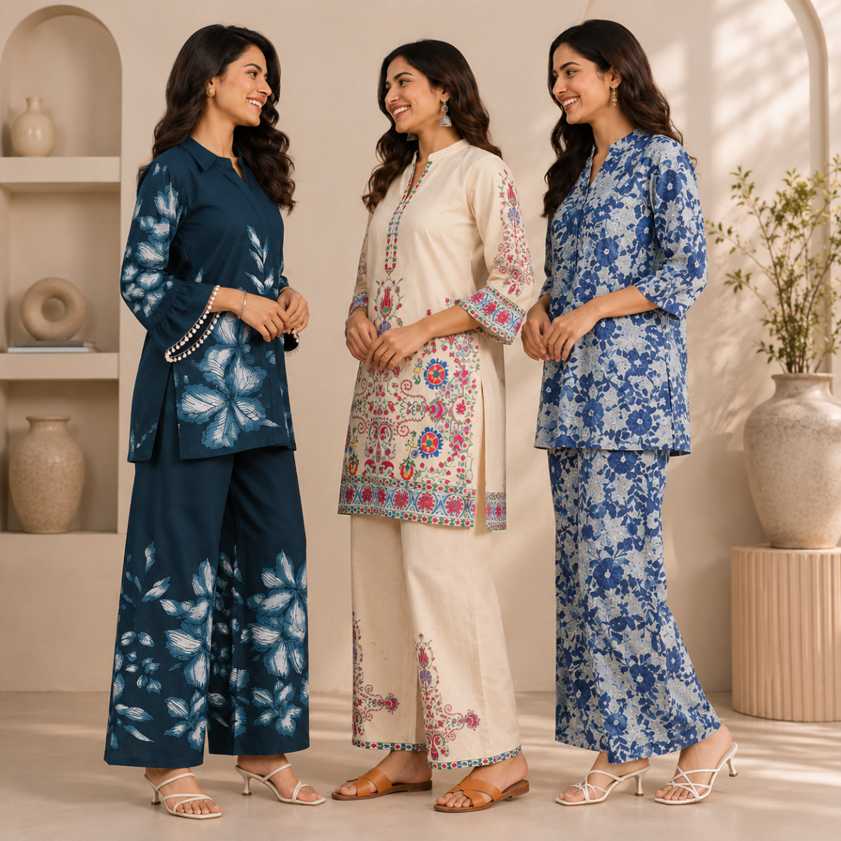 3 Women's Co-Ord Set for Everyday Style ( C8 )