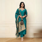 3 Cotton Kurtis with Pant & Dupatta |C-10