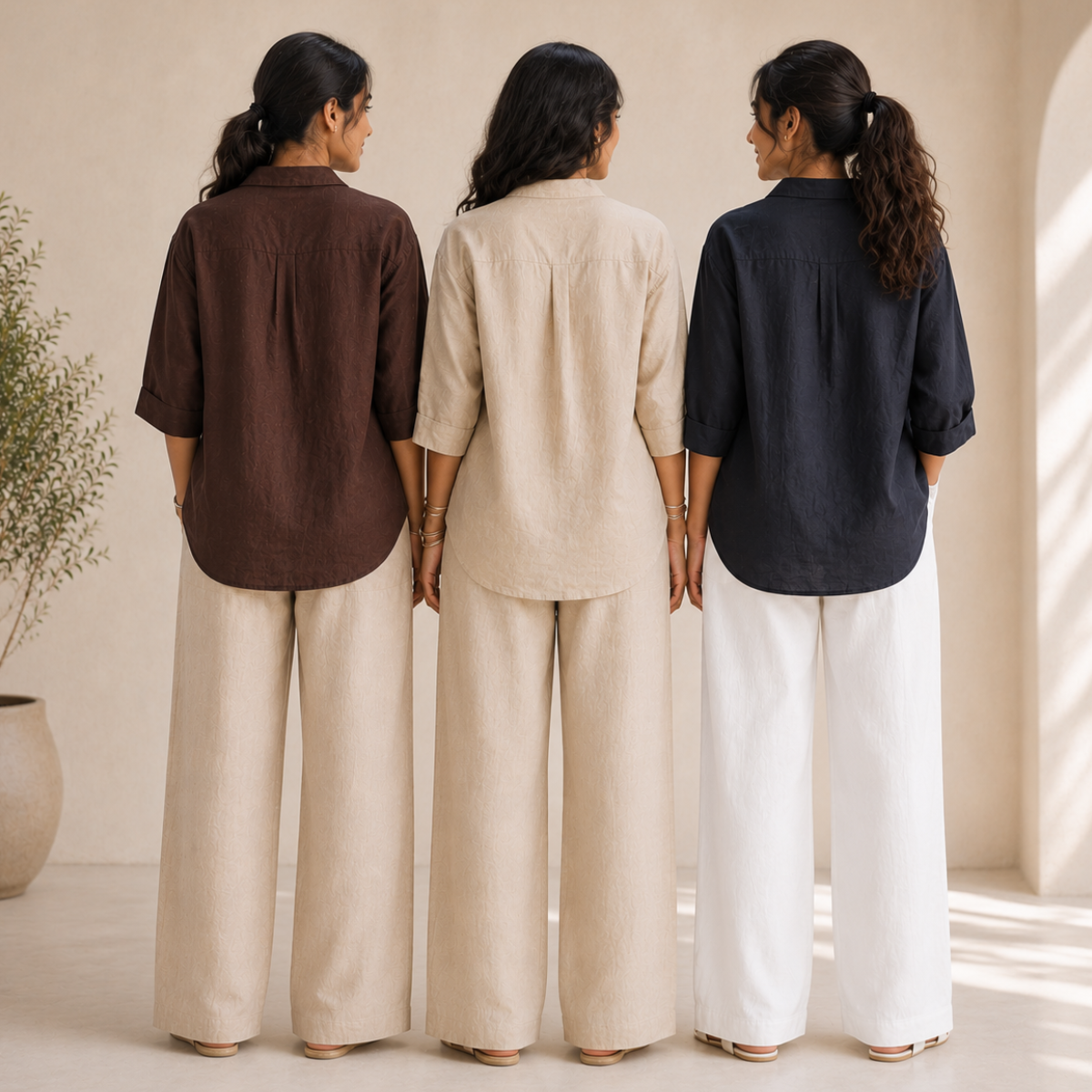 3 Women's Linen Wear Collection ( L8 )