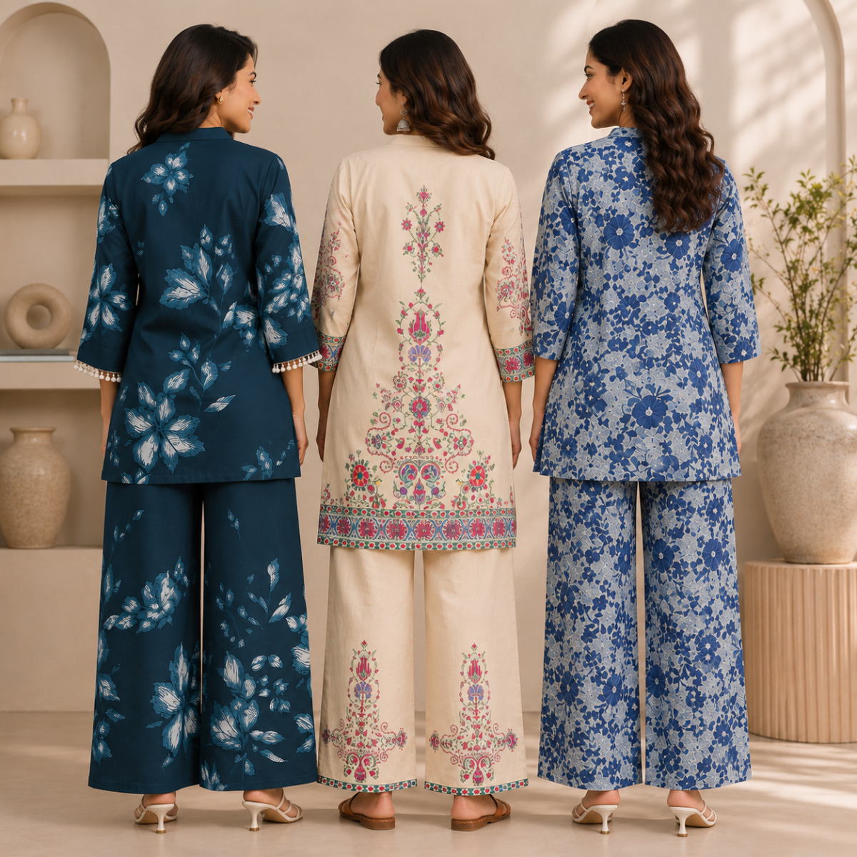 3 Women's Co-Ord Set for Everyday Style ( C8 )
