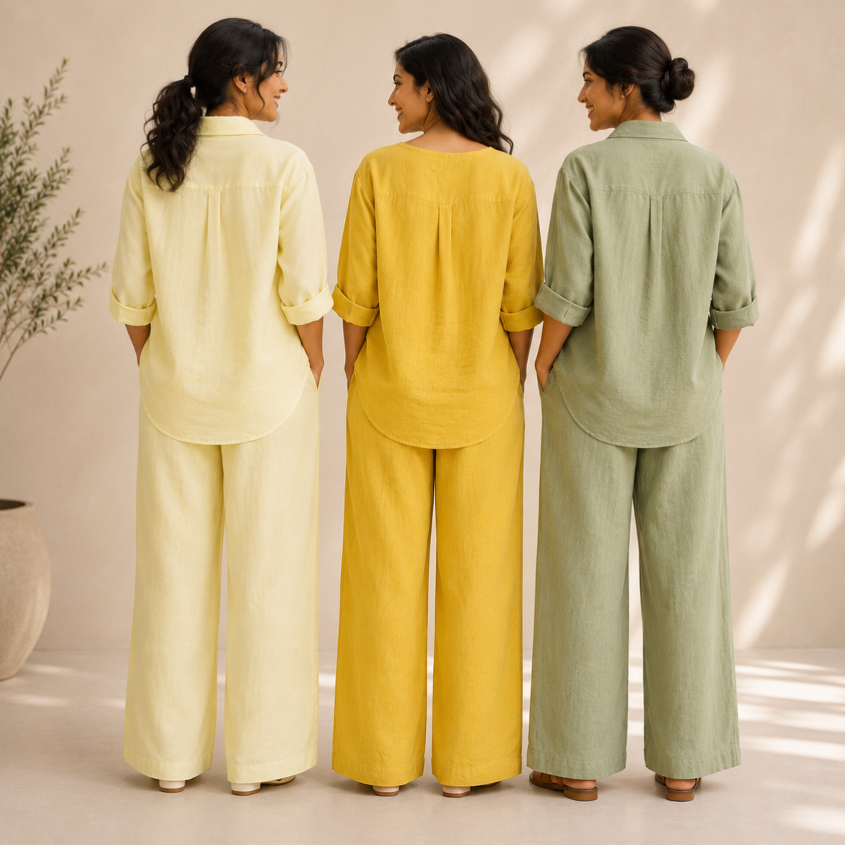 3 Women's Linen Wear Collection ( L9 )