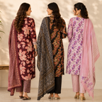 Women's Kurta Pant Set with Dupatta ( KP-7 )
