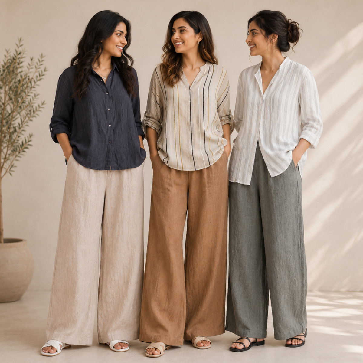 3 Women's Linen Wear Collection ( L10 )