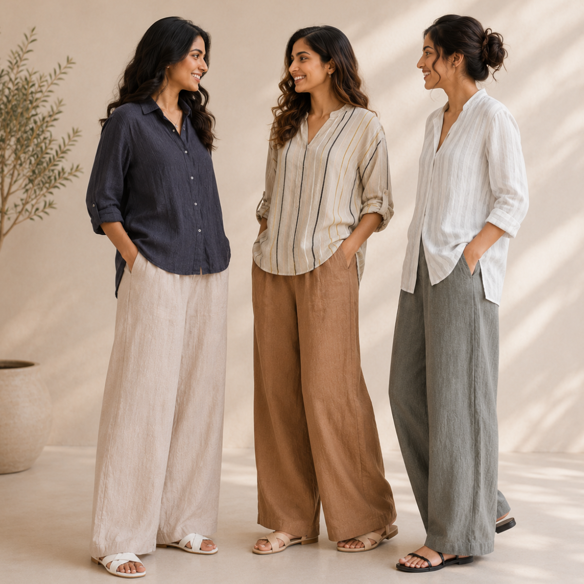 3 Women's Linen Wear Collection ( L10 )