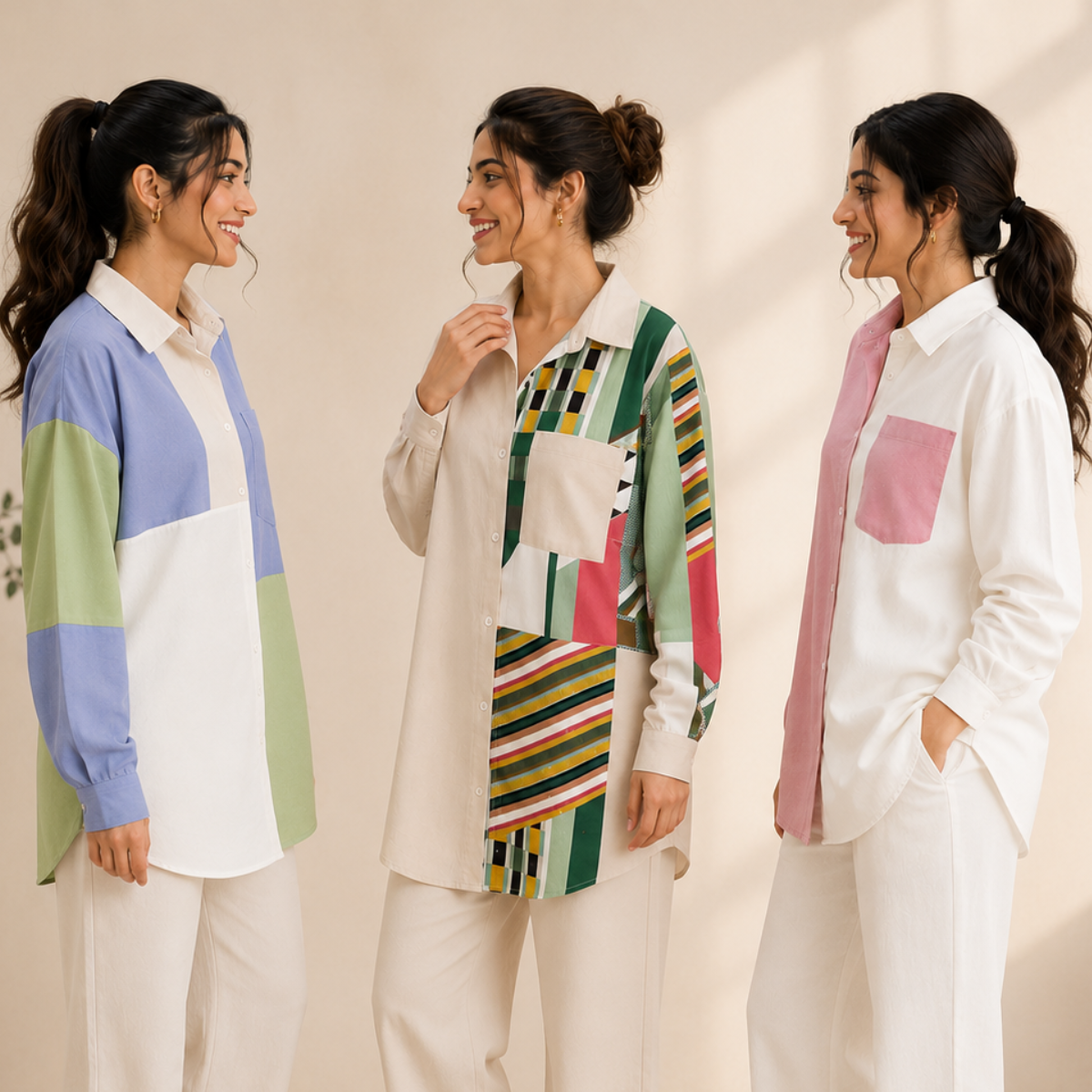 3 Casual Long Shirts ( S1 )