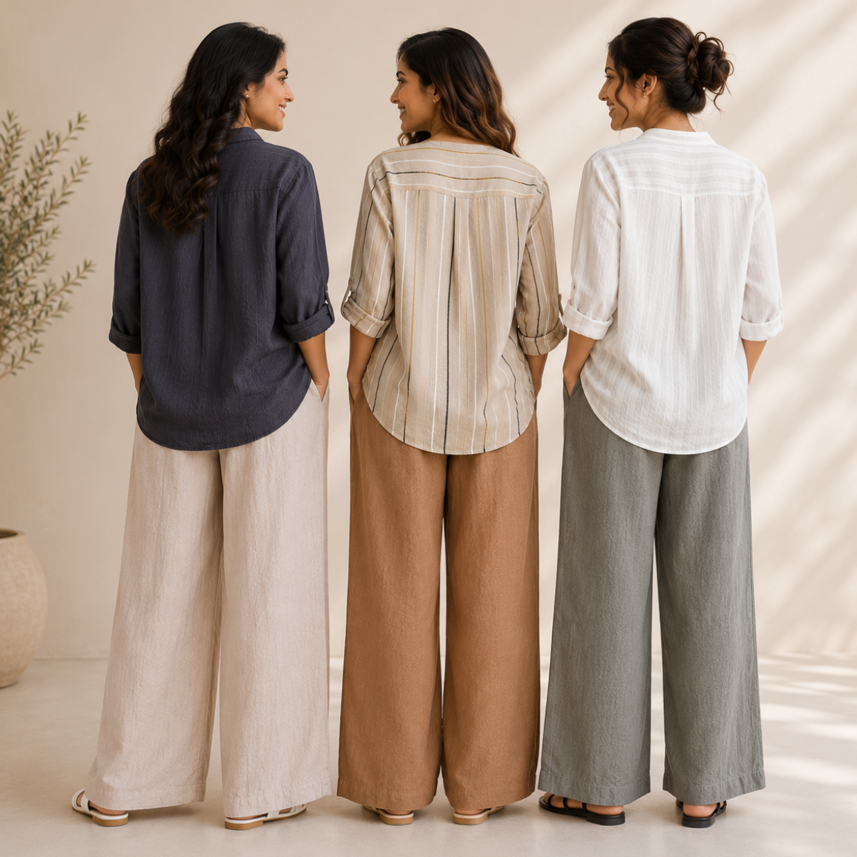 3 Women's Linen Wear Collection ( L10 )