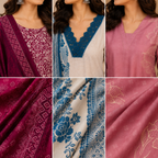 Women's Kurta Pant Set with Dupatta ( KP-1 )