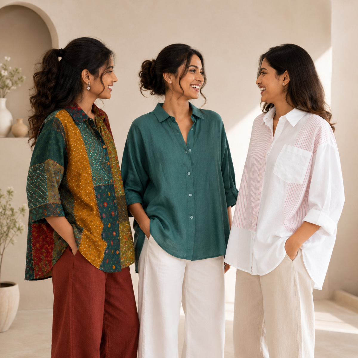 3 Casual Long Shirts ( S3 )