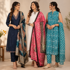 Women's Kurta Pant Set with Dupatta ( KP-3 )