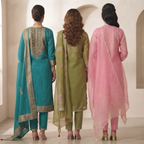 3 Comfort Fit Kurta Set with Dupatta ( C3 )