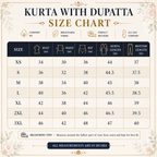 3 Kurta Set With Dupatta - Perfect For Every Occasion ( D-2 )