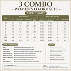 3 Trendy Co-Ord Set Combo ( T3 )